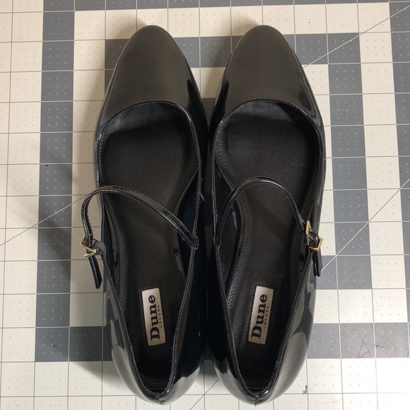 Dune London “Hipplie” Black Patent Mary Jane size 9 - Picture 3 of 6